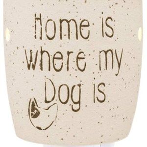 Home is where my dog is Scentsy mini warmer - NIB